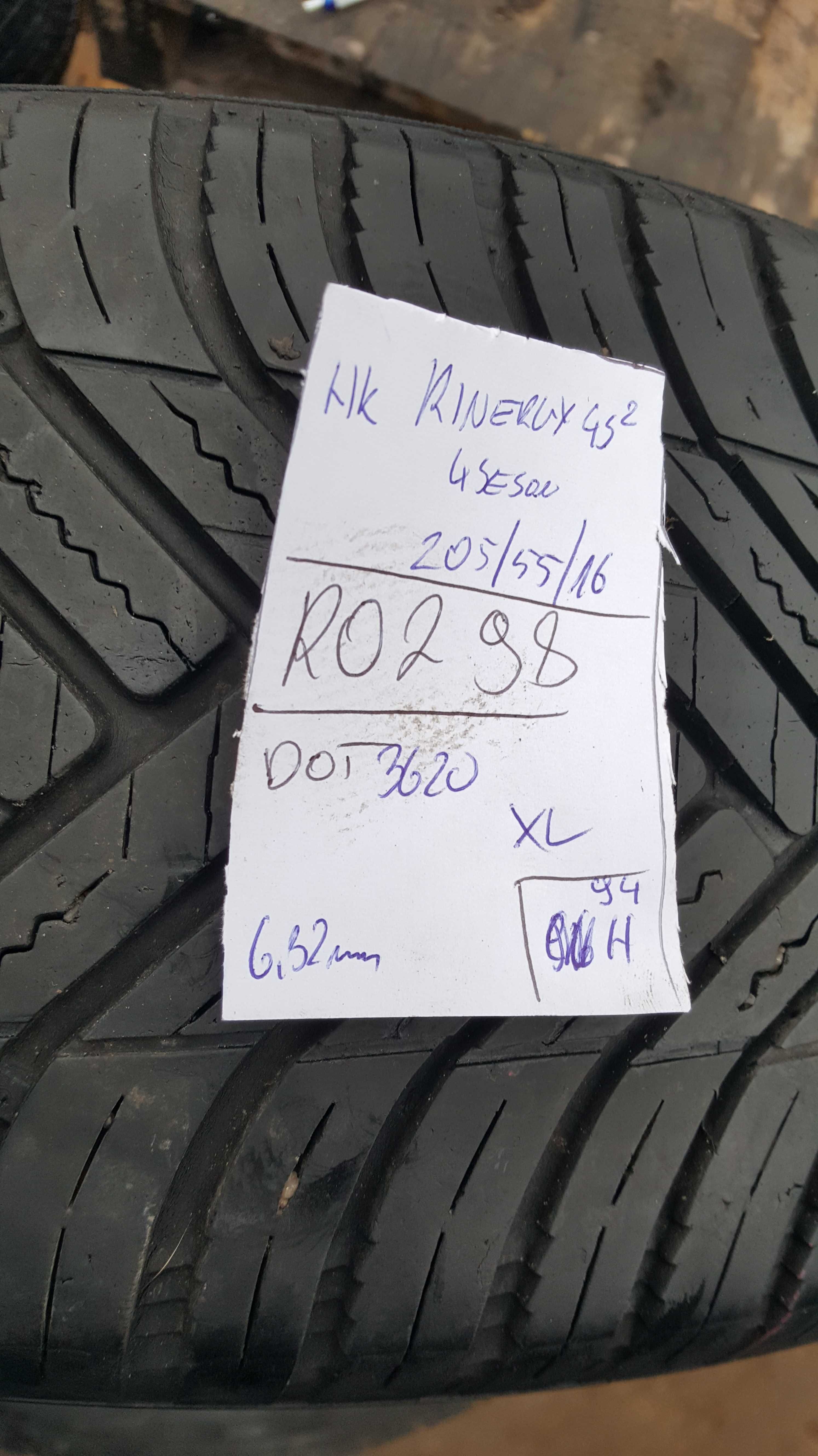 Hankook 205/55 r16 Kinergy 4S2 XL /// 6,3mm!!! 2020r