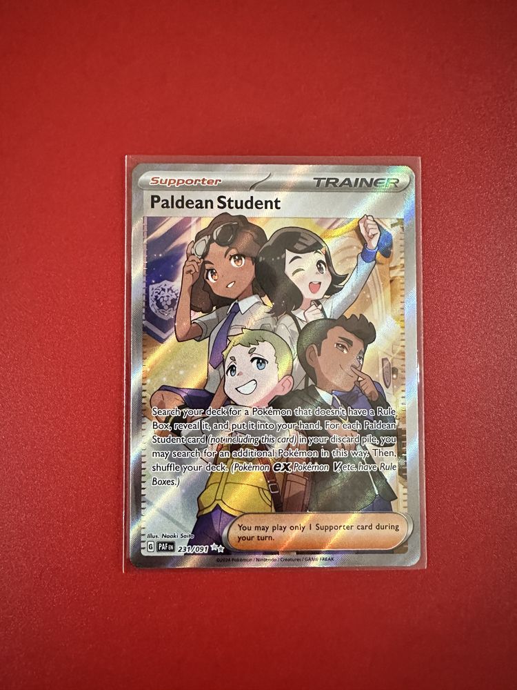 Pokemon Paldean Student