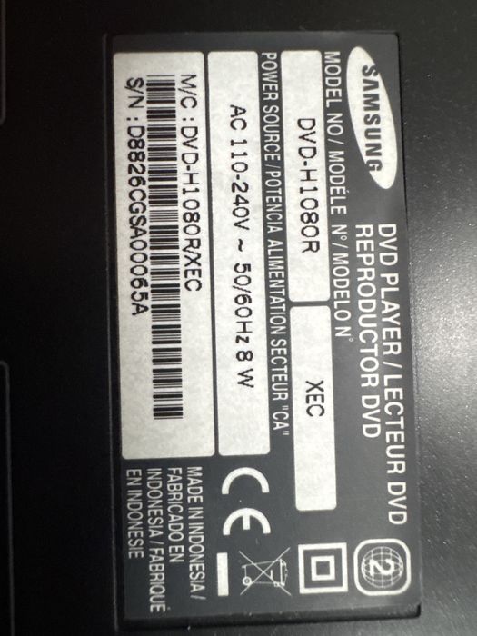 Leitor de DVD Samsung