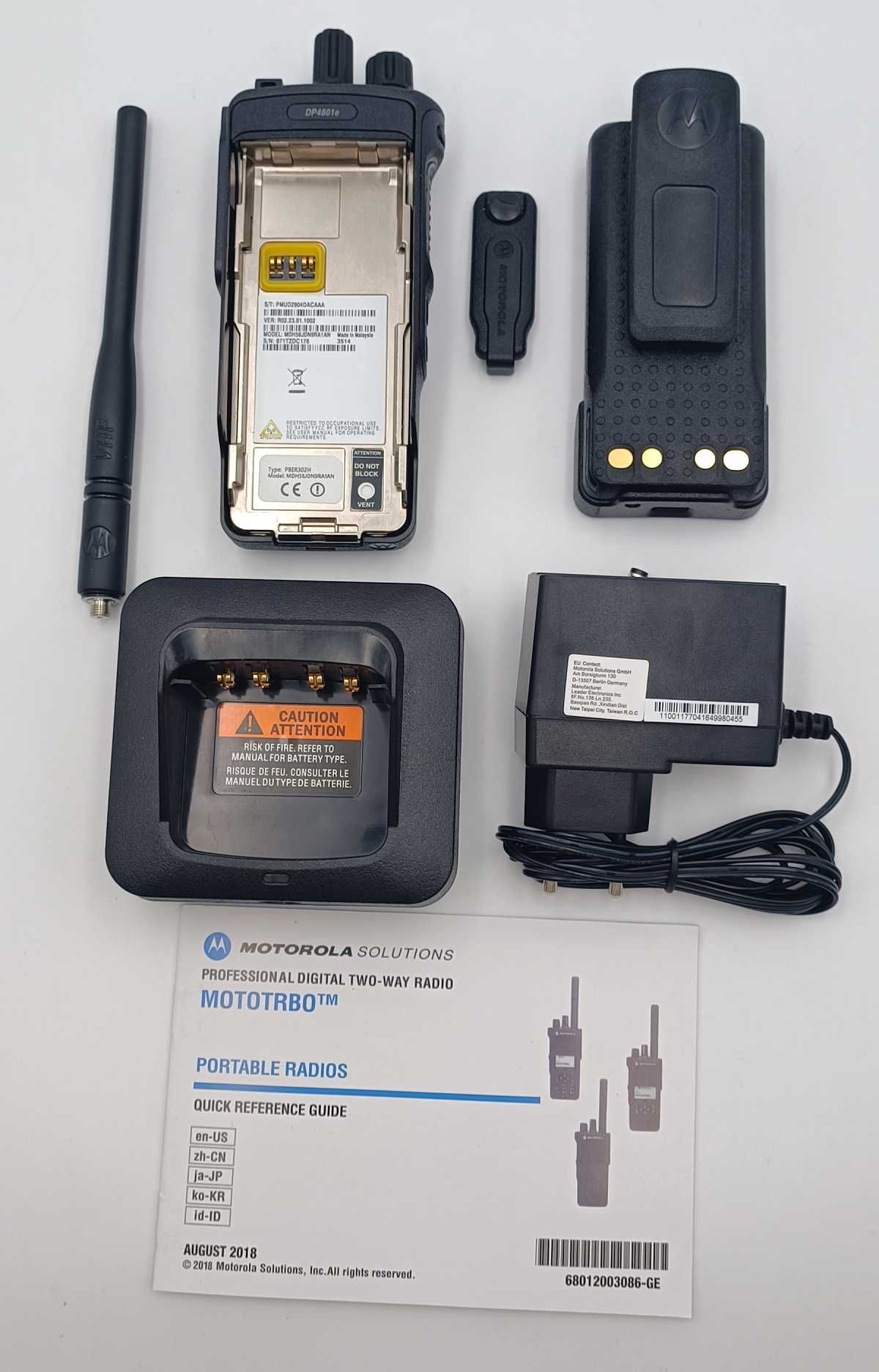 АЕS256 Рація Motorola DP 4801E VHF 136-174МГц + Bluetooth, WiFi, GPS