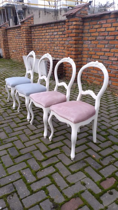 4 Krzesła Ludwik Filip
