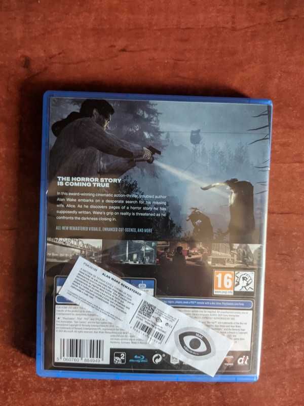 Alan Wake Remastered PS4/PS5