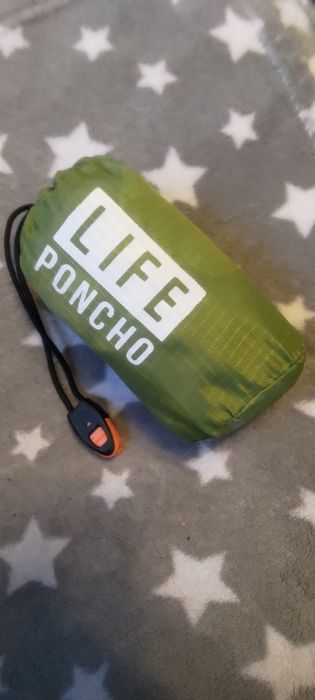 Poncho przetrwania przeciwdeszczowe