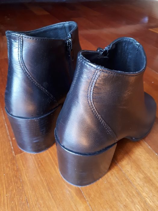 Botim Sandália de tacão de madeira