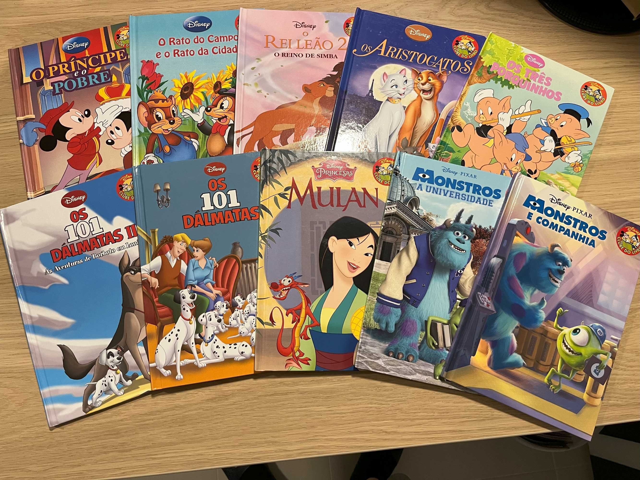 Livros disney do Clube de Leitores