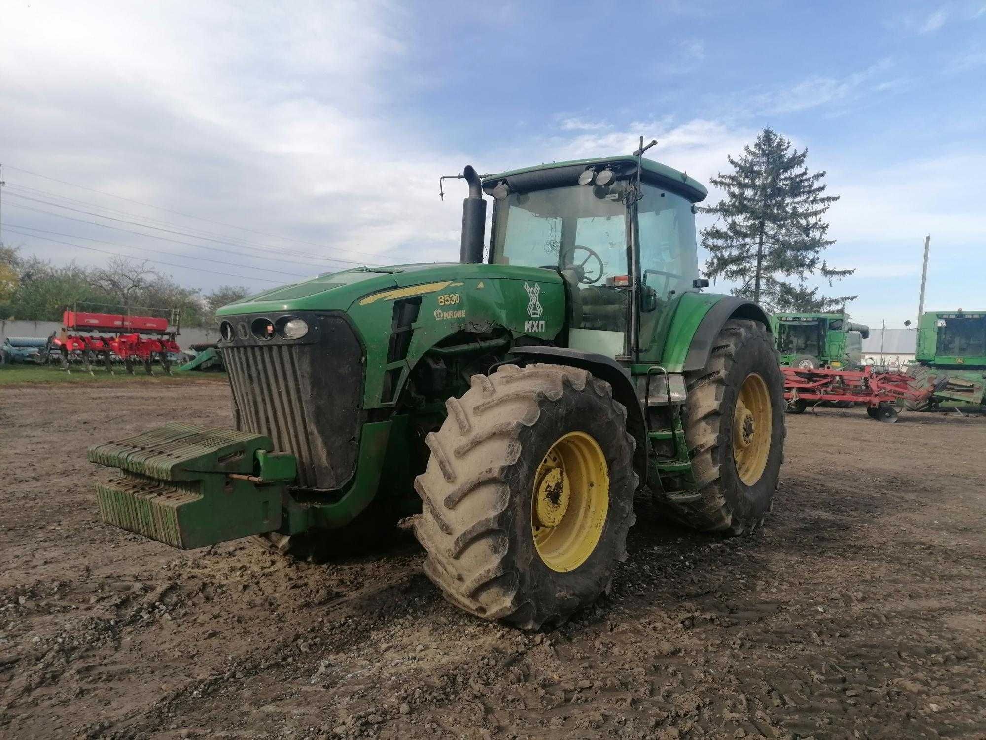 Трактор колісний John Deere-8530 2007 р.