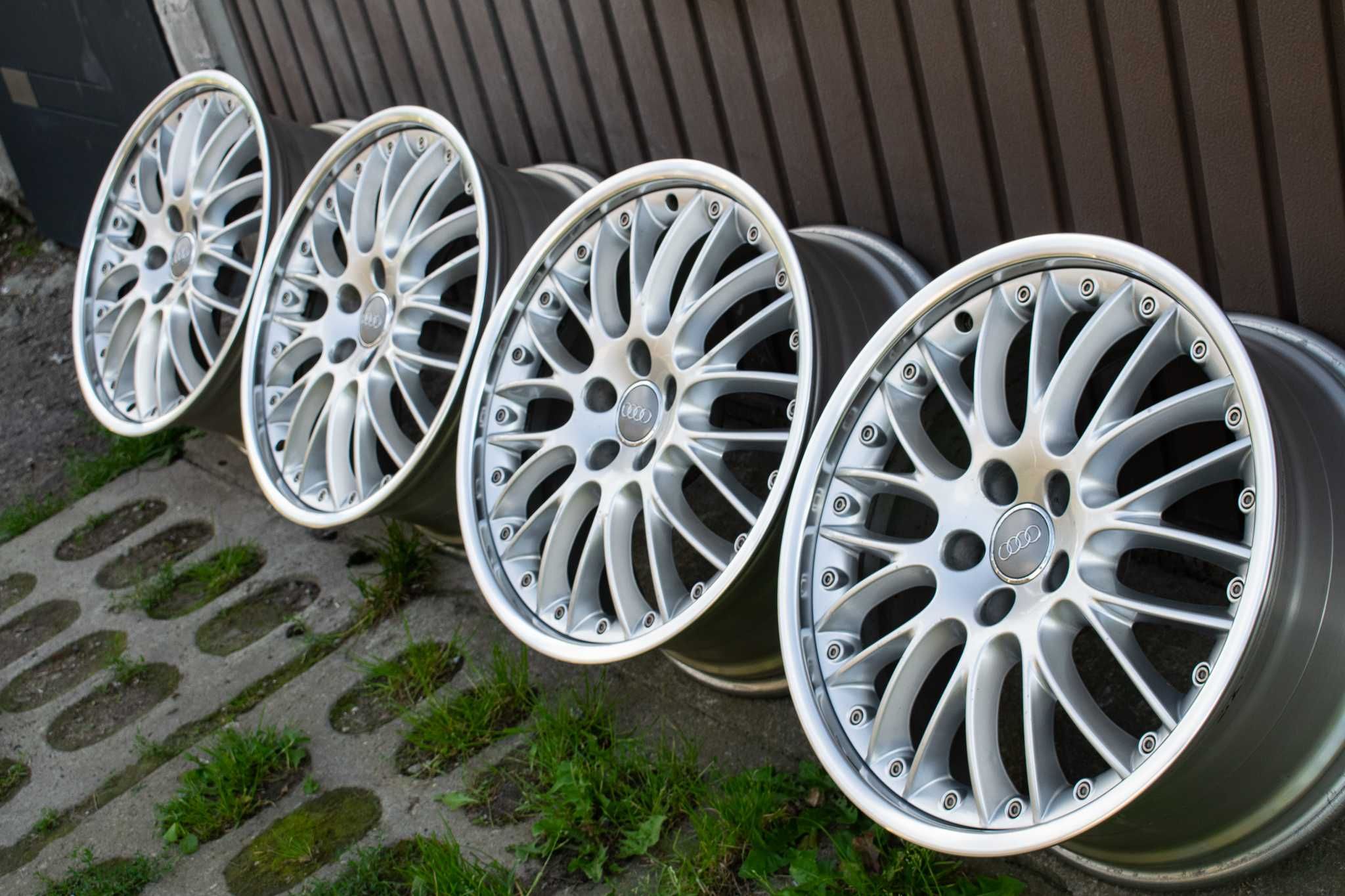 Felgi Speedline, 19", 5x112, skręcane, bdb. stan (BBS RS, OEM AUDI)