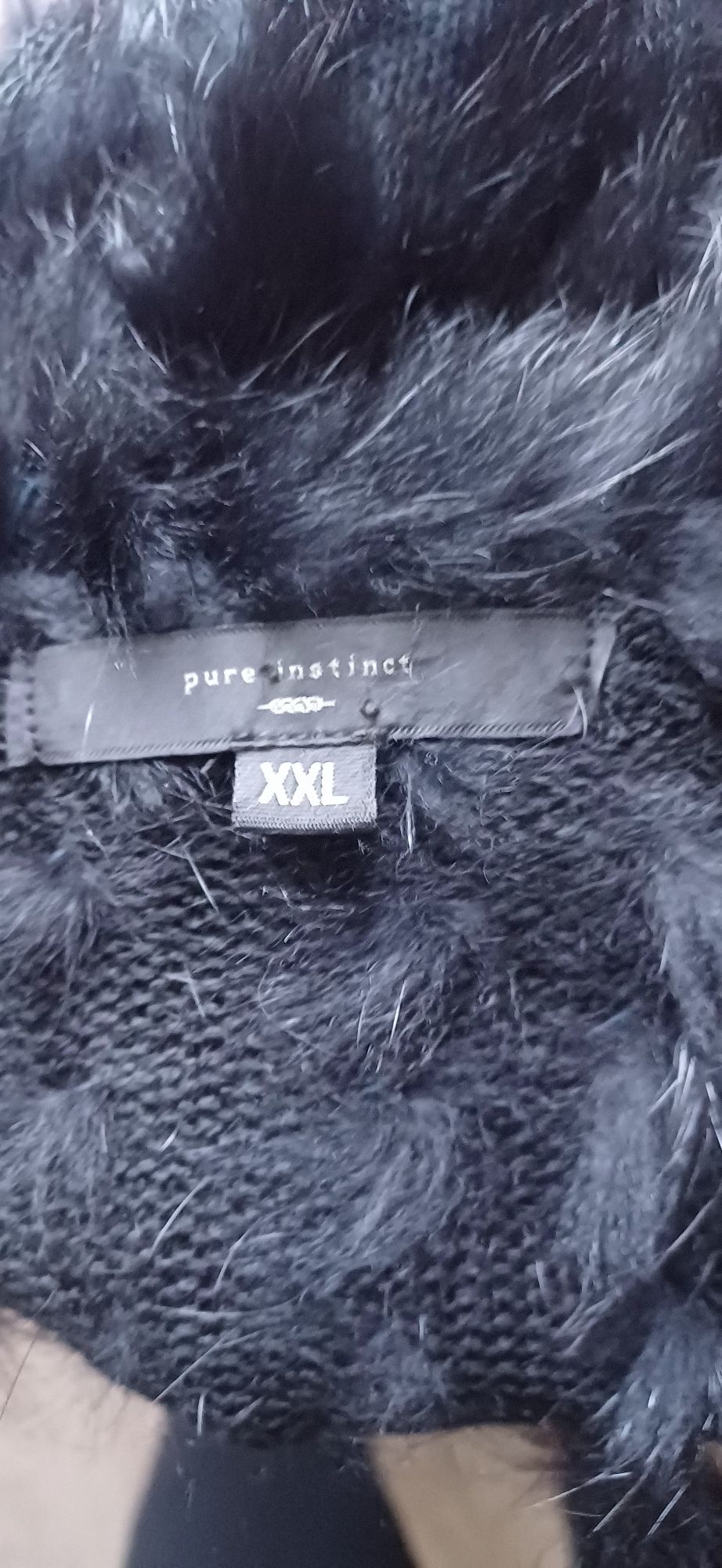 Kamizelka futro naturalne rozmiarXXL pure instinct