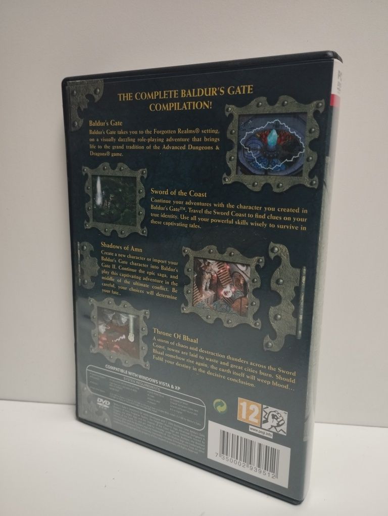 Gra PC Baldur's gate 4in1 Box set