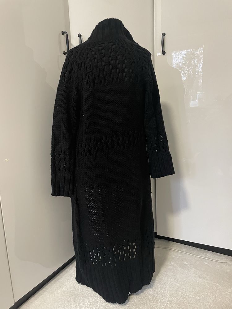 Gruby, dlugi sweter M