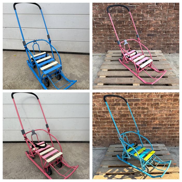 Безкоштовна доставка Санки з колесами Мрія Патріот сани