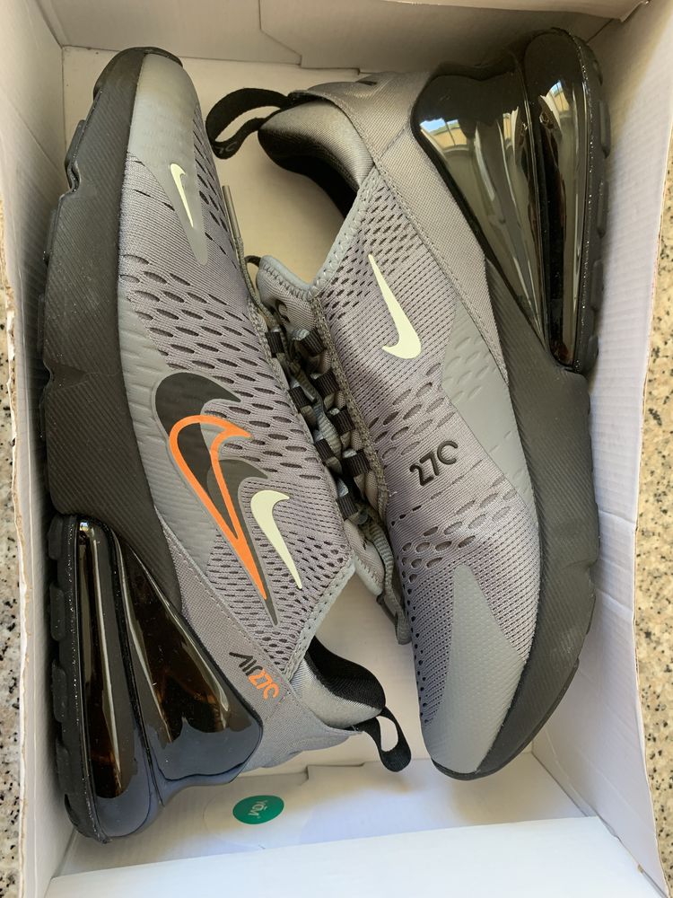 Nike Air Max React 270 Smoke Grey 44.5 Original Оригінал FN7811-001