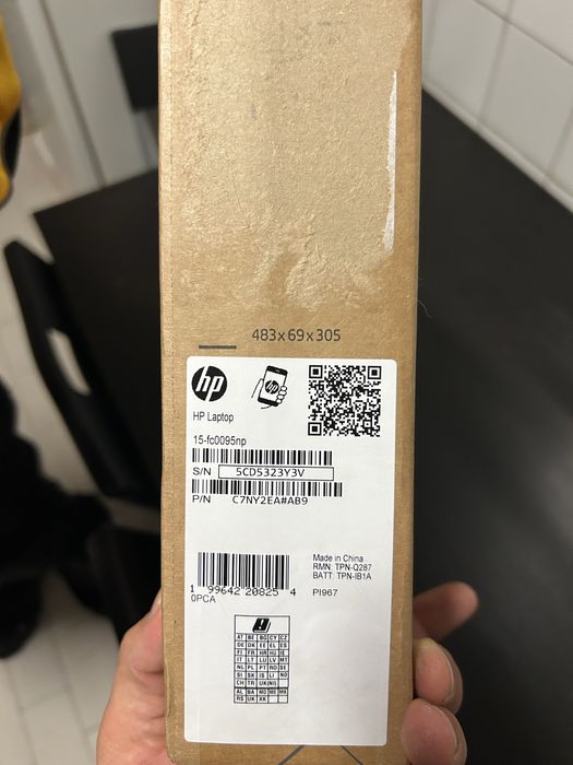 Hp Portatil Novo na Caixa