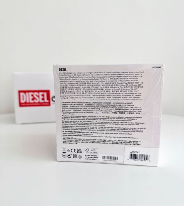 Diesel Griffed DZT2042 чоловічий смарт розумний годинник мужские часы