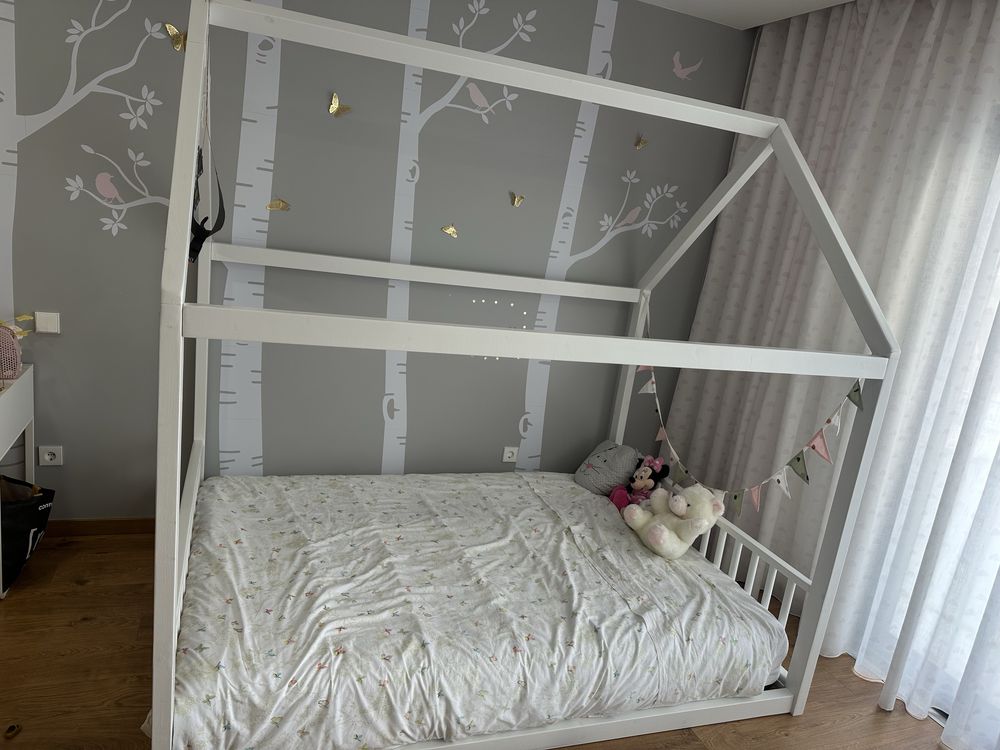 Cama montesori casinha 140x200