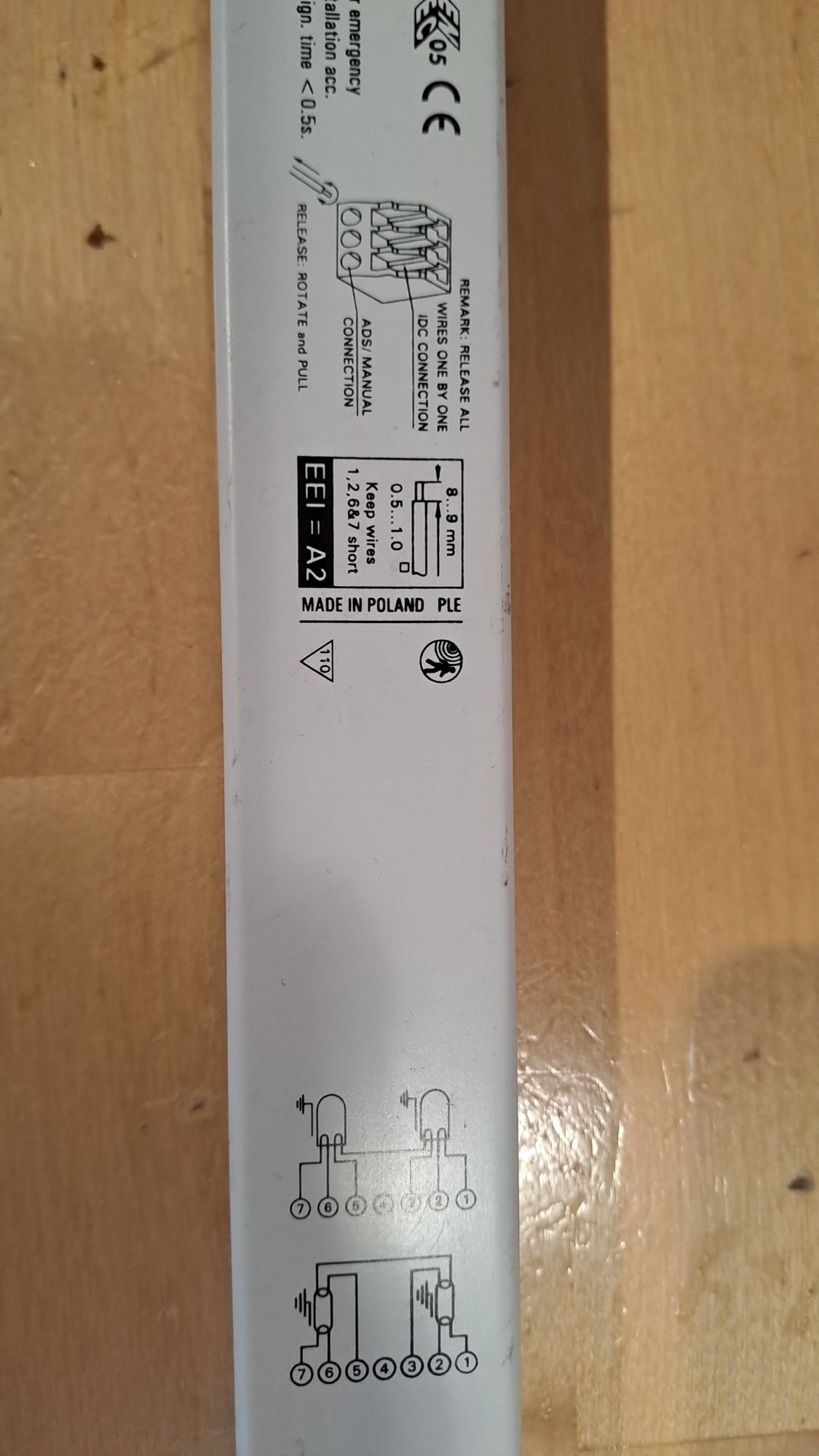 Statecznik elektroniczny 2 szt, 1x 80W, 2x80W