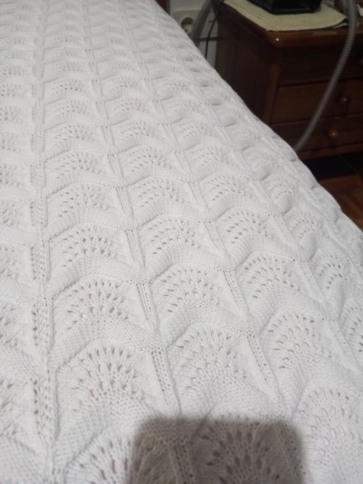Colcha em tricot