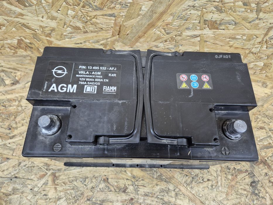 Akumulator AGM Opel 80Ah 100% sprawny