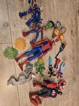 Kokekcja zabawek z serii Marvel spiderman hulk capitan america