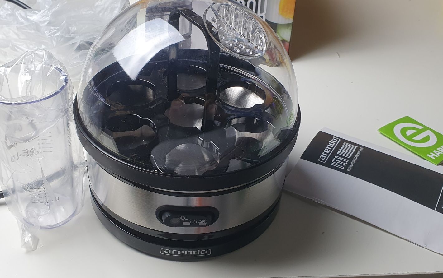Jajowar "ARENDO" Model 300786 pojemność max 7 jajek