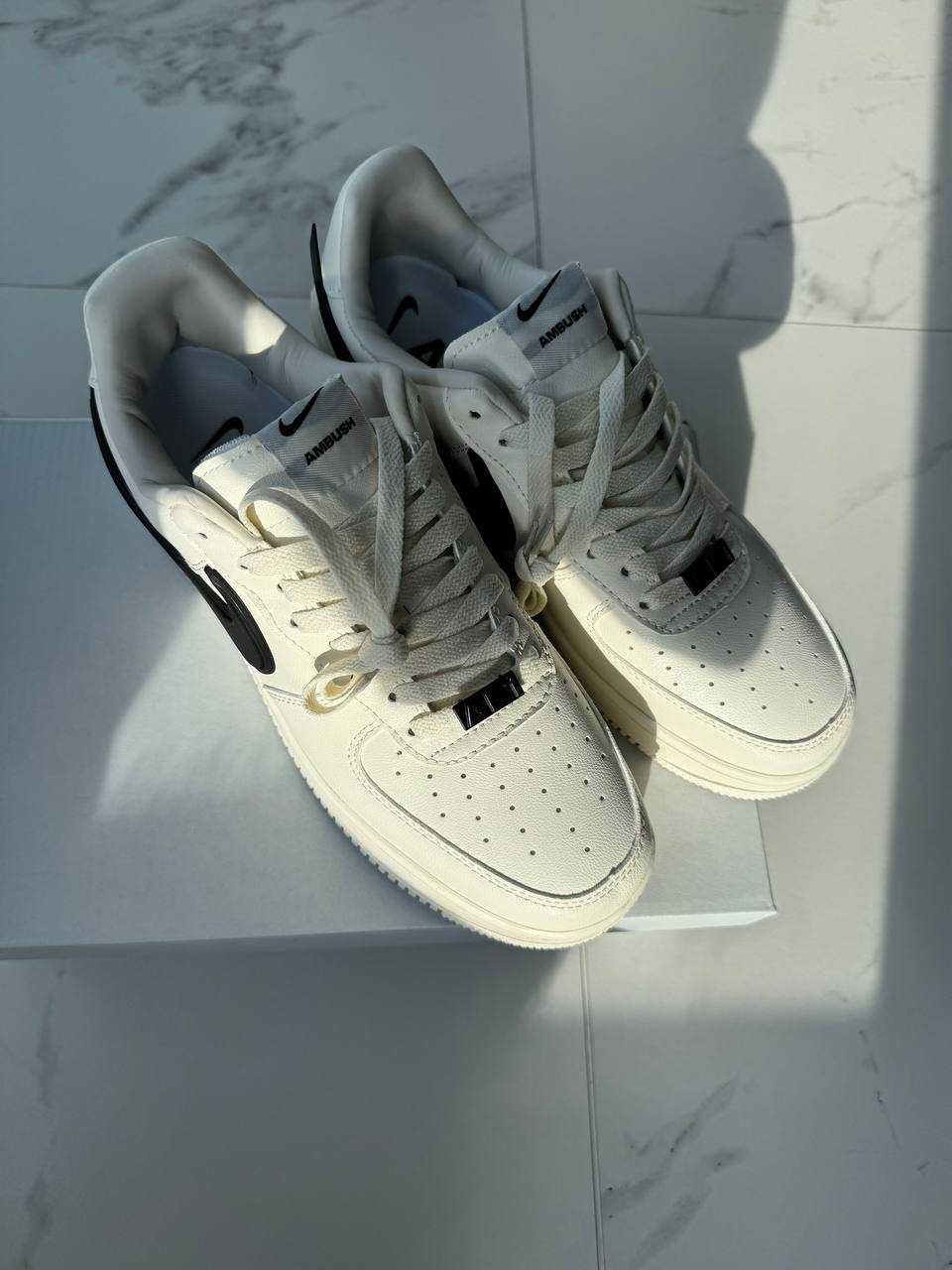 Кеди Nike Air Force 1 Low AMBUSH Beige / кеди Найк Аір Форс 1 Лов Беж