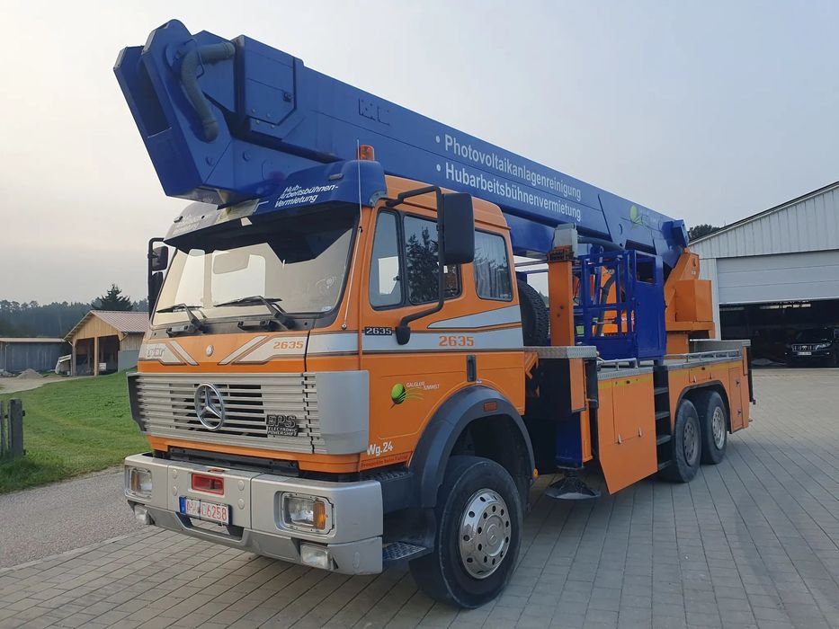 Mercedes-Benz Wumag WS / WT 320  6x4  Podnośnik koszowy hydrauliczny!, zwyżka Wumag 32 m.
