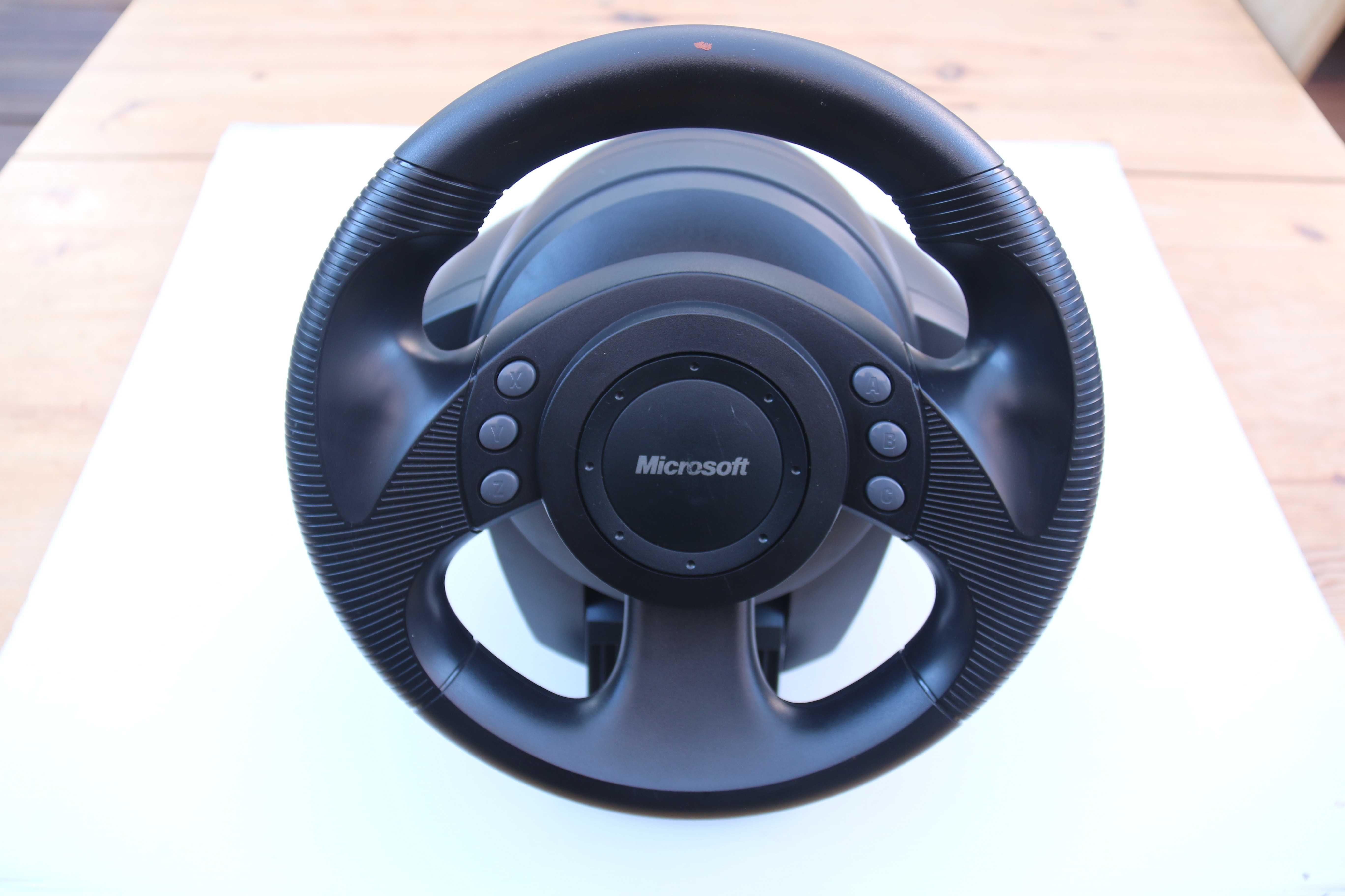 Microsoft SideWinder Precision Racing Wheel and Pedals