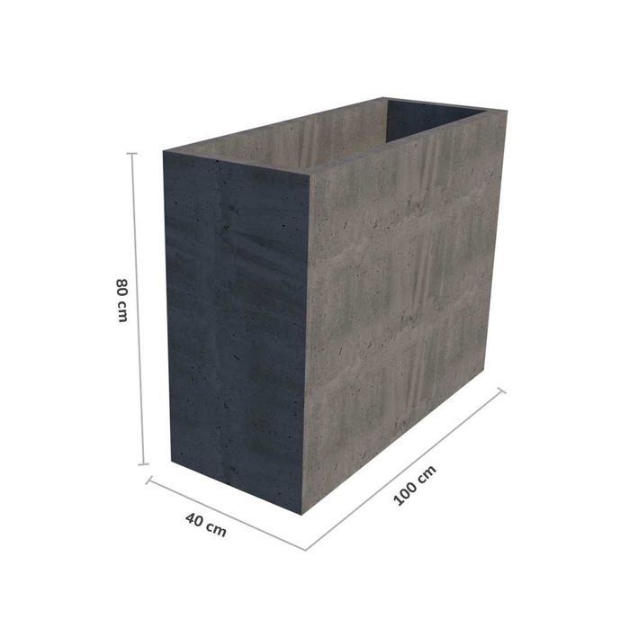 Donice Betonowe Hawaii 80x40x100 - Tarnów i okolice