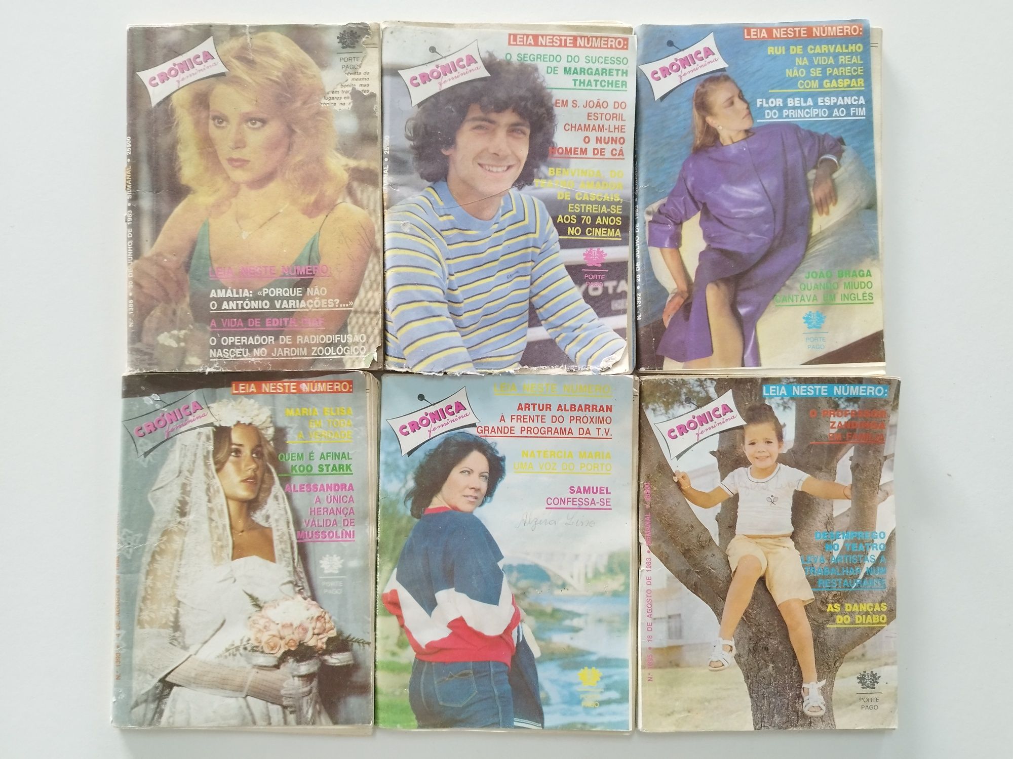 Revistas Crónica Feminina 1983