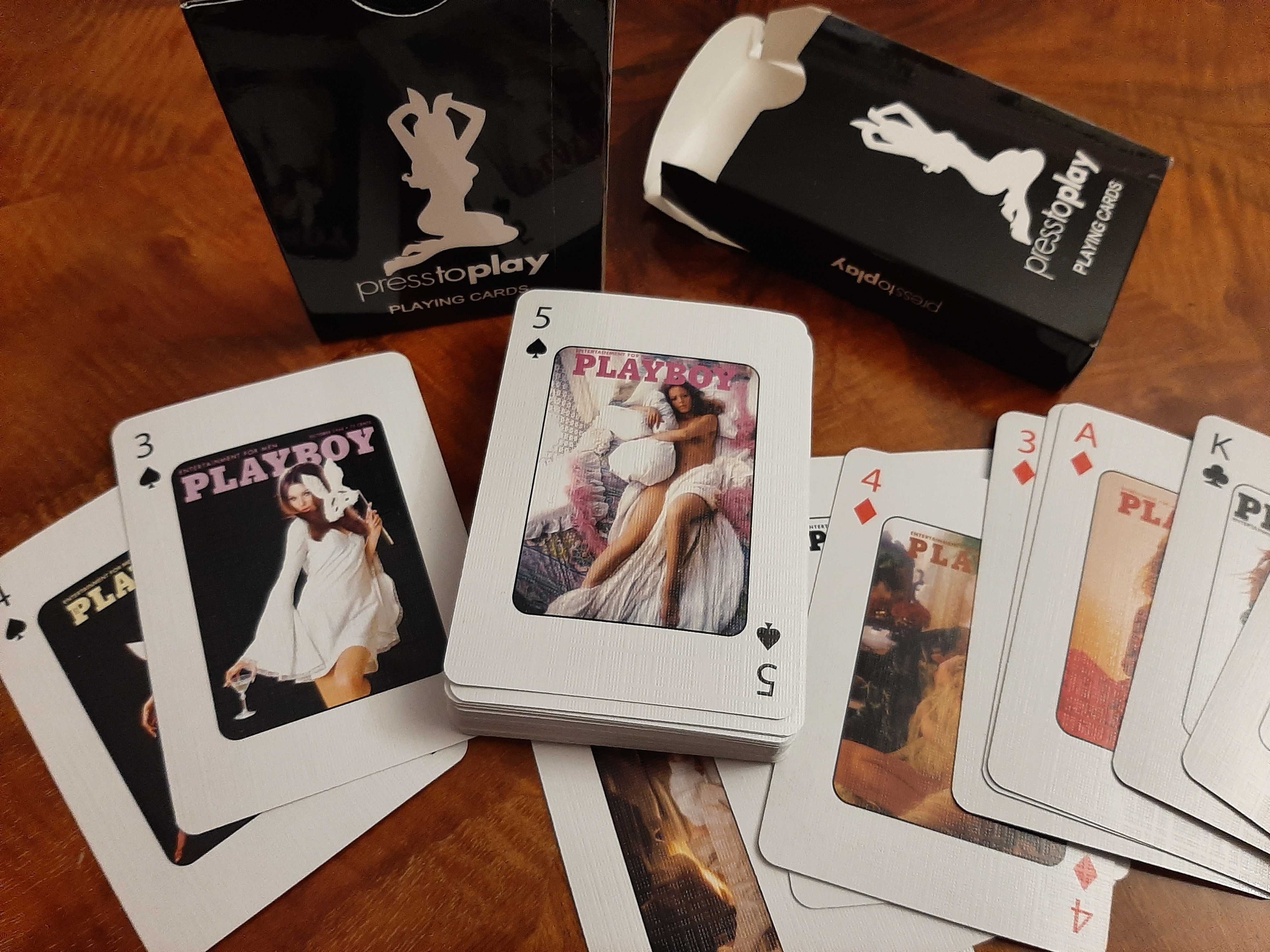 Karty do gry Playboy Nowe kolekcjonerskie