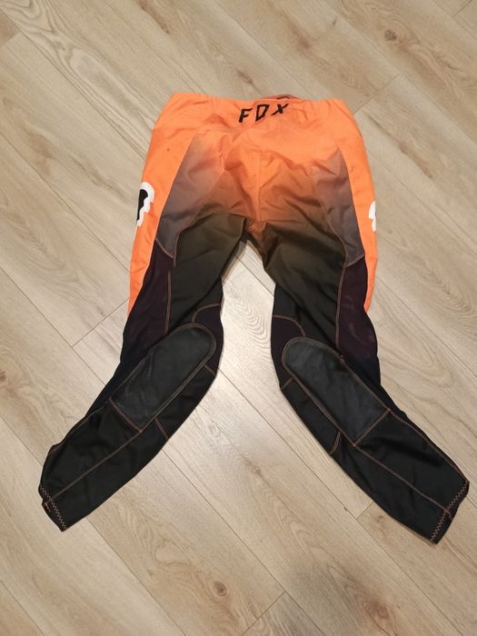 Spodnie fox 180 pomarańczowe