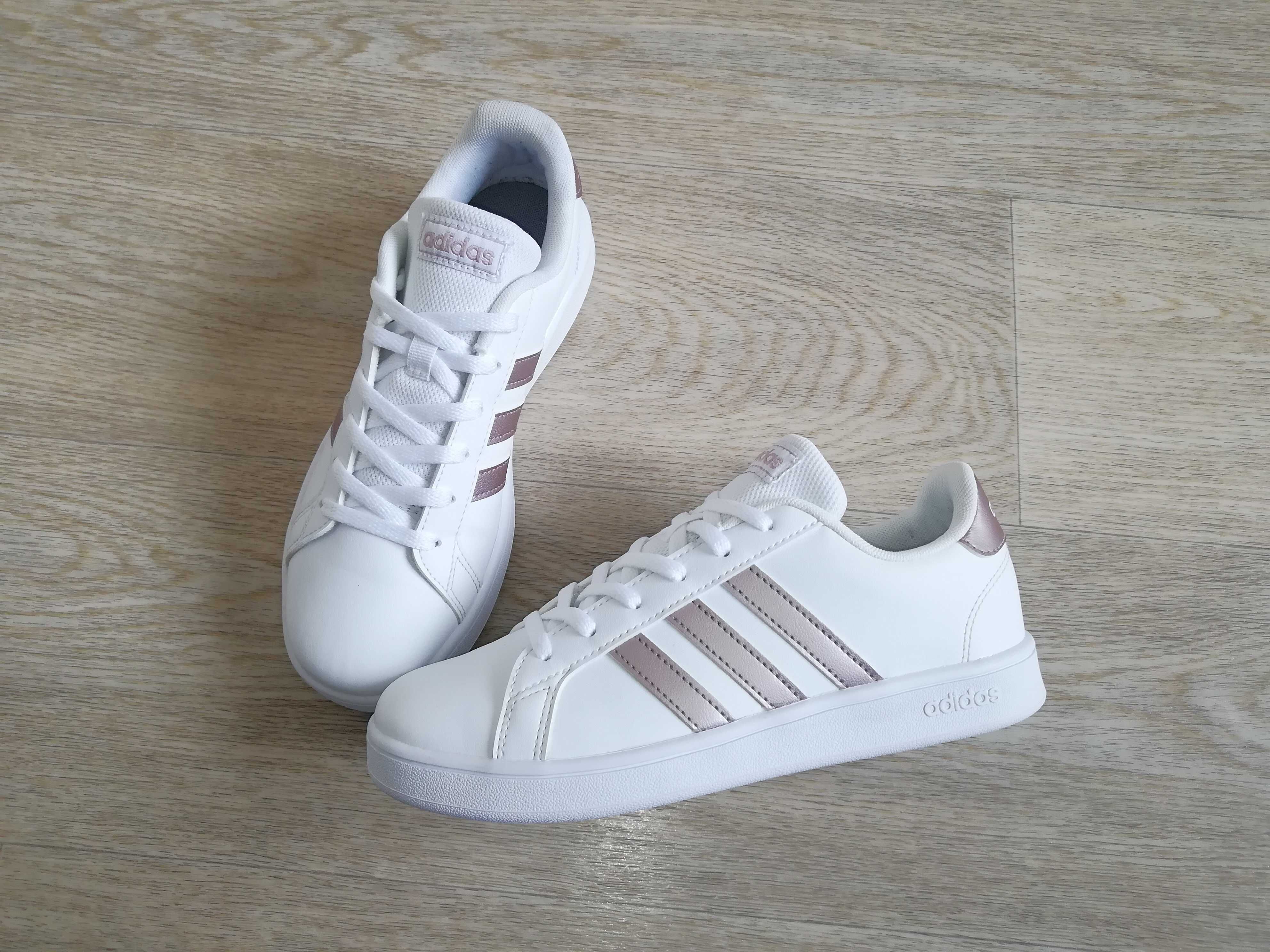 Кроссовки белые Adidas Grand Court 36 размер