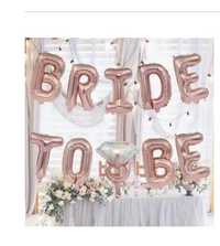 Napis bride to be balony