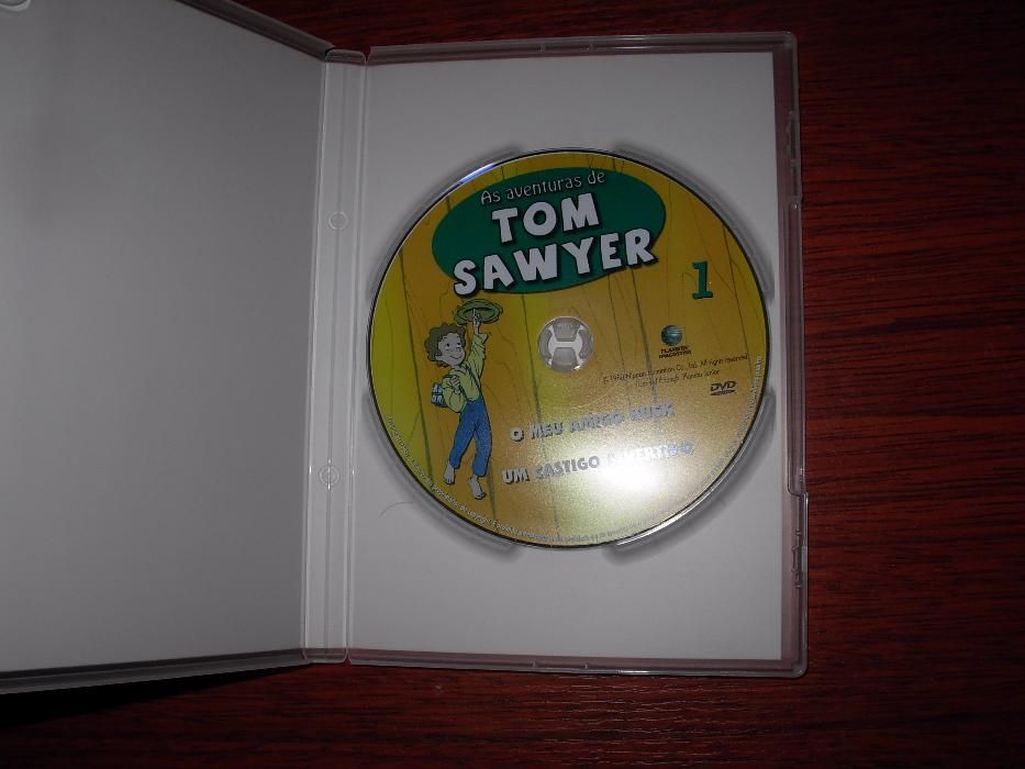 DVD As aventuras de TOM SAYER 1 + Rua Sésamo - As limpezas do poupas