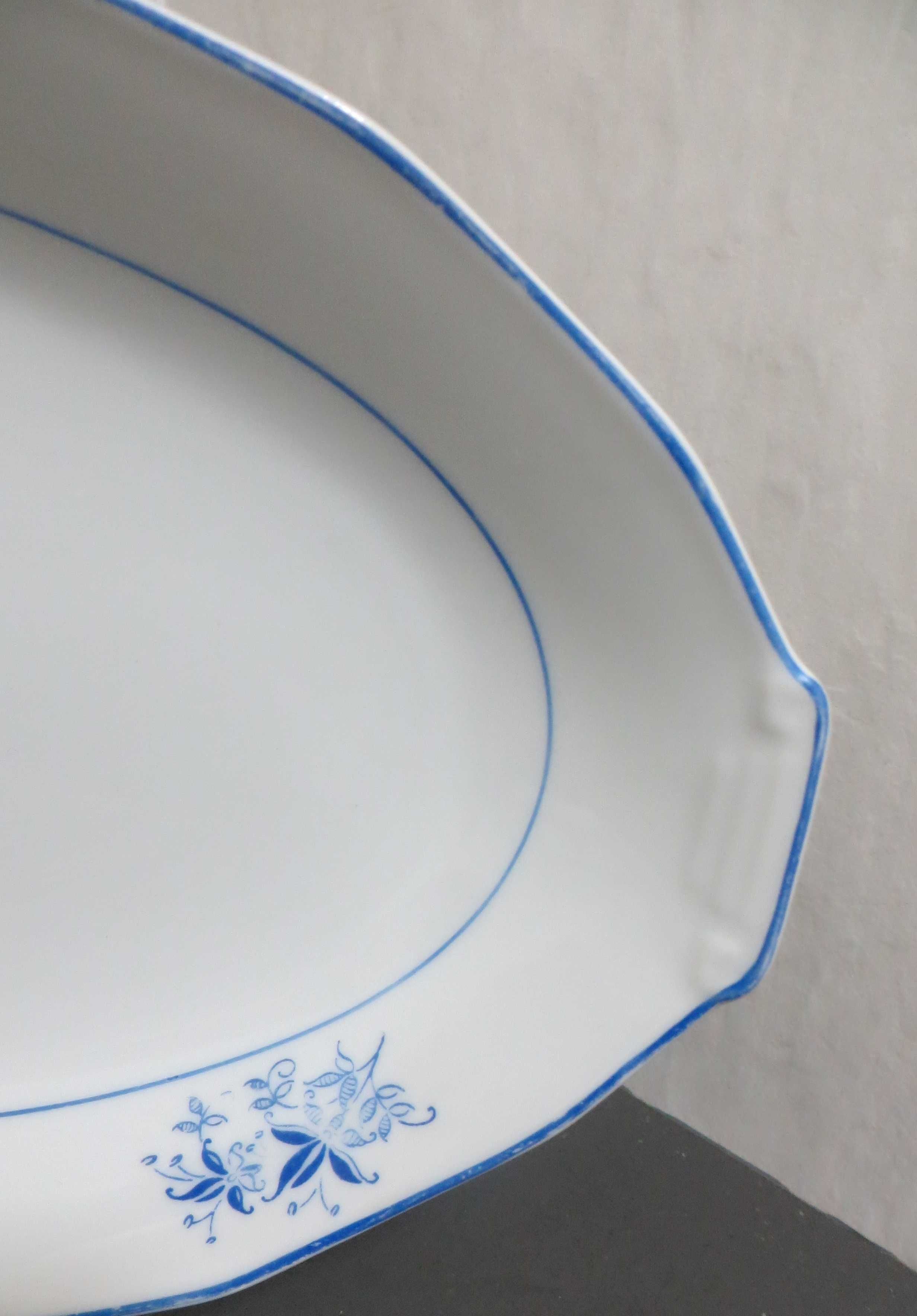 Travessa Antiga Fábrica Porcelana Candal, Pintado à Mão - Anos 1930