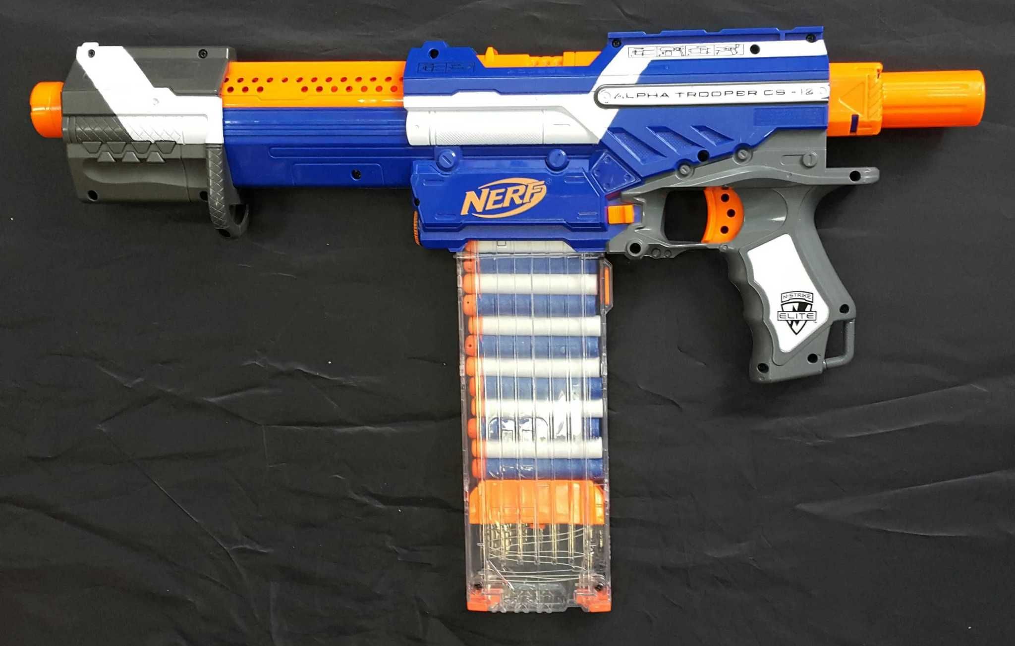 NERF, pistolet, zabawka