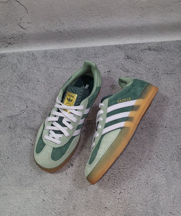 Кроссовки Adidas Gazelle замшевые женские кеды Spezial Hamburg