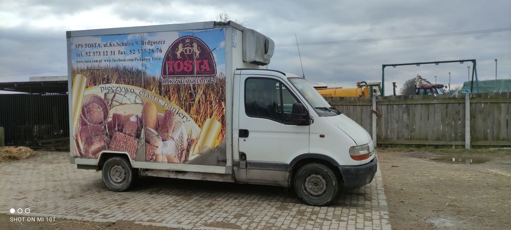 Renault Master Chłodnia Kontener Koniowóz Foodtruck