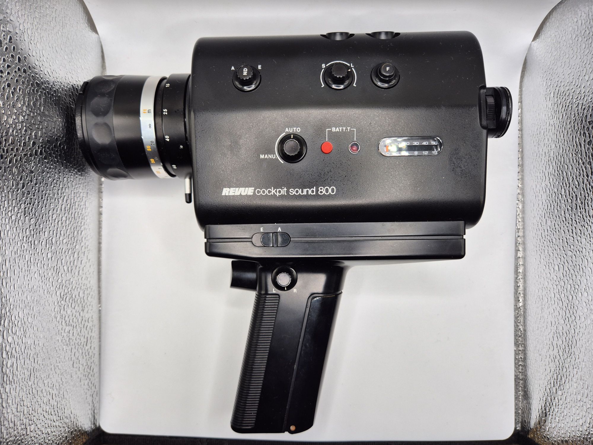 Kamera Super 8 mm Revue Cockpit Sound 800