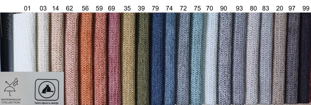 Narożnik PABLO Rogówka Kanapa Rozkładana Funkcja Spania Pojemnik