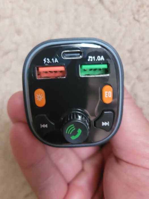 FM модулятор, флешка car mp3