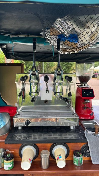 Ekspres do kawy kolbowy Fracino , Fracino retro 2 LPG