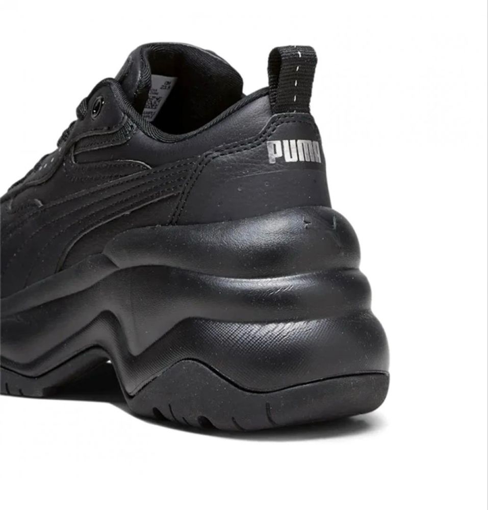 Кросівки Puma Cilia Wedge чорні демісезони