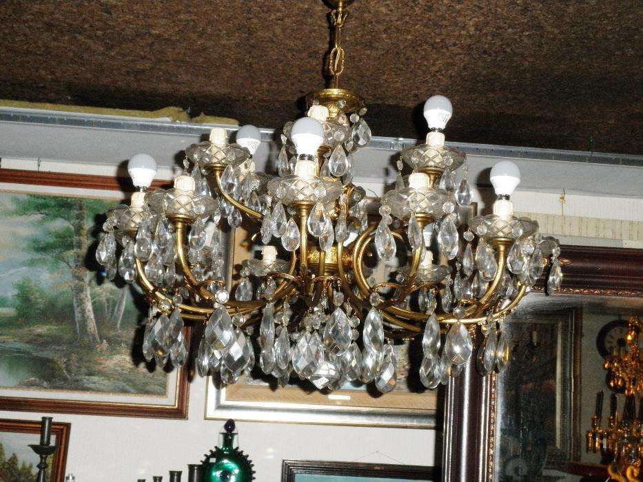 Lustre Grande Dimensão 18 Lumes