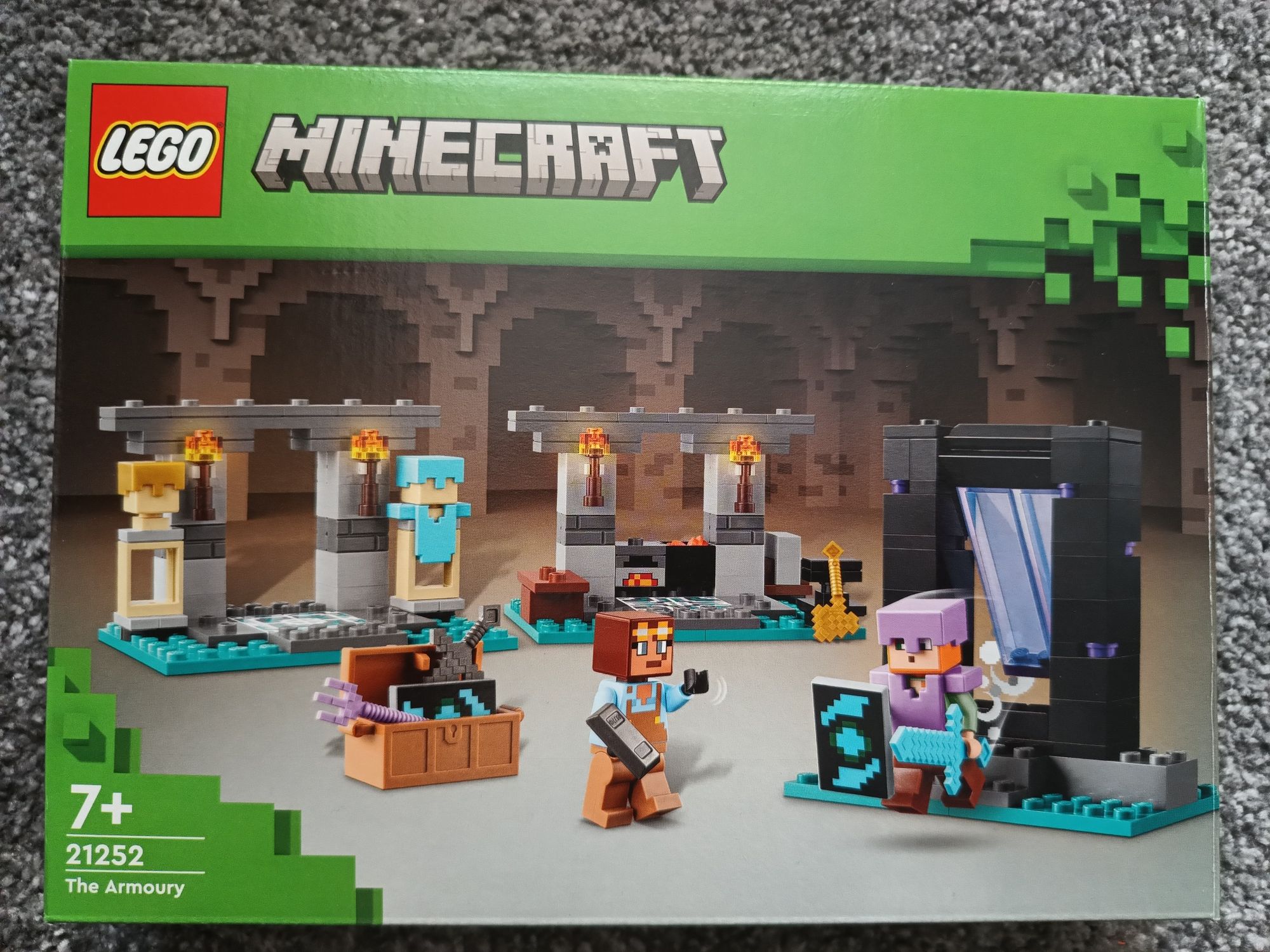 LEGO Minecraft 21161, 21252, 21179, 21240 oraz gratisy