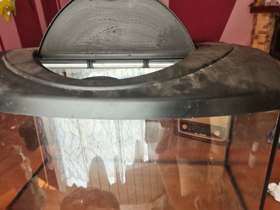 Akwarium 60 litrów + dodatki