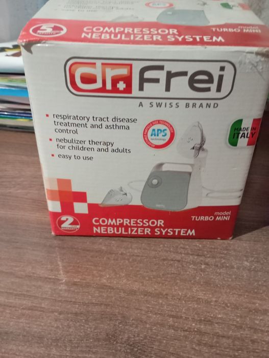 Компресорний небулайзер Dr. Frei Turbo Mini