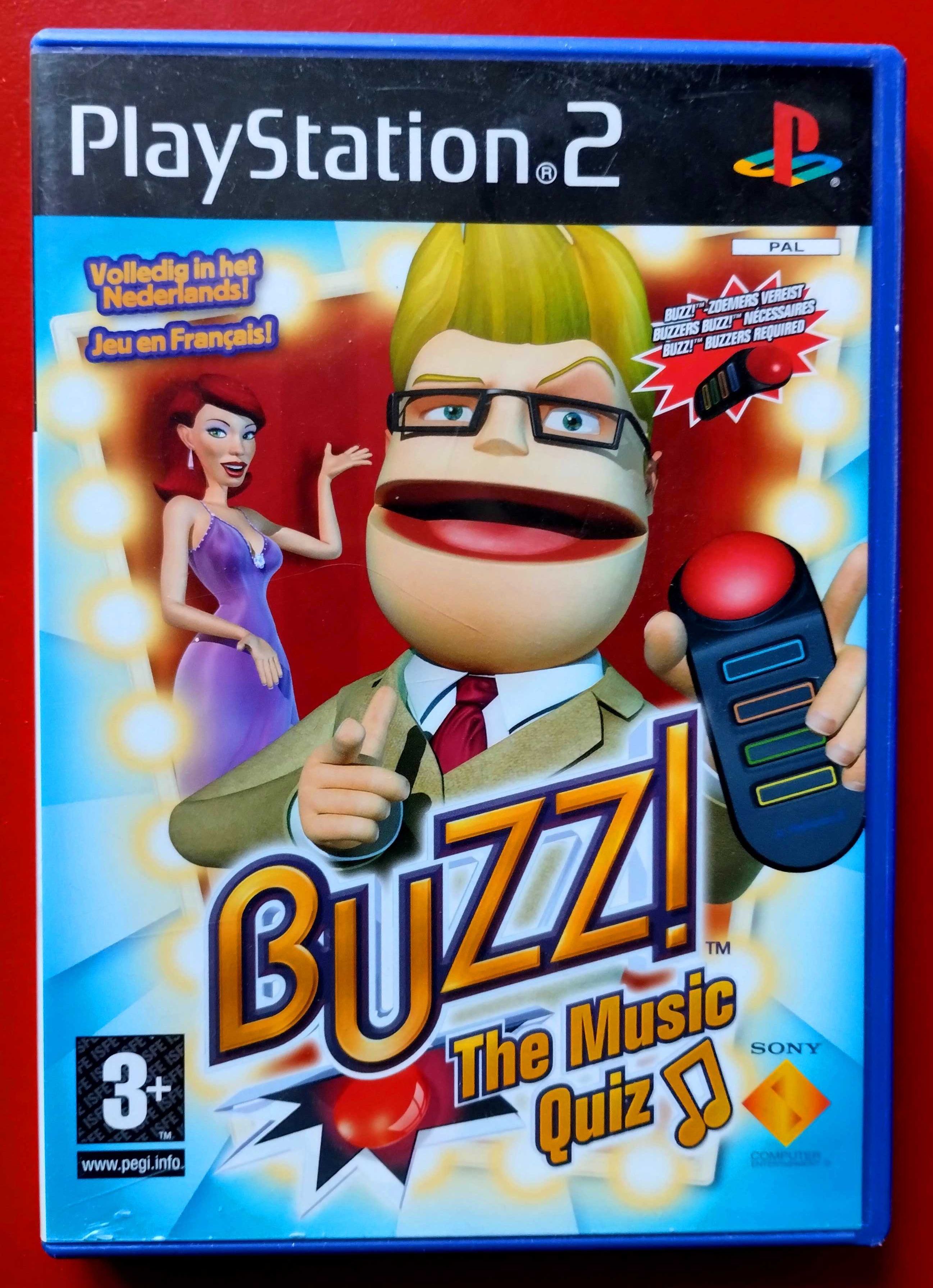 Игра Sony PlayStation 2 PS2 BUZZ The Music Quiz