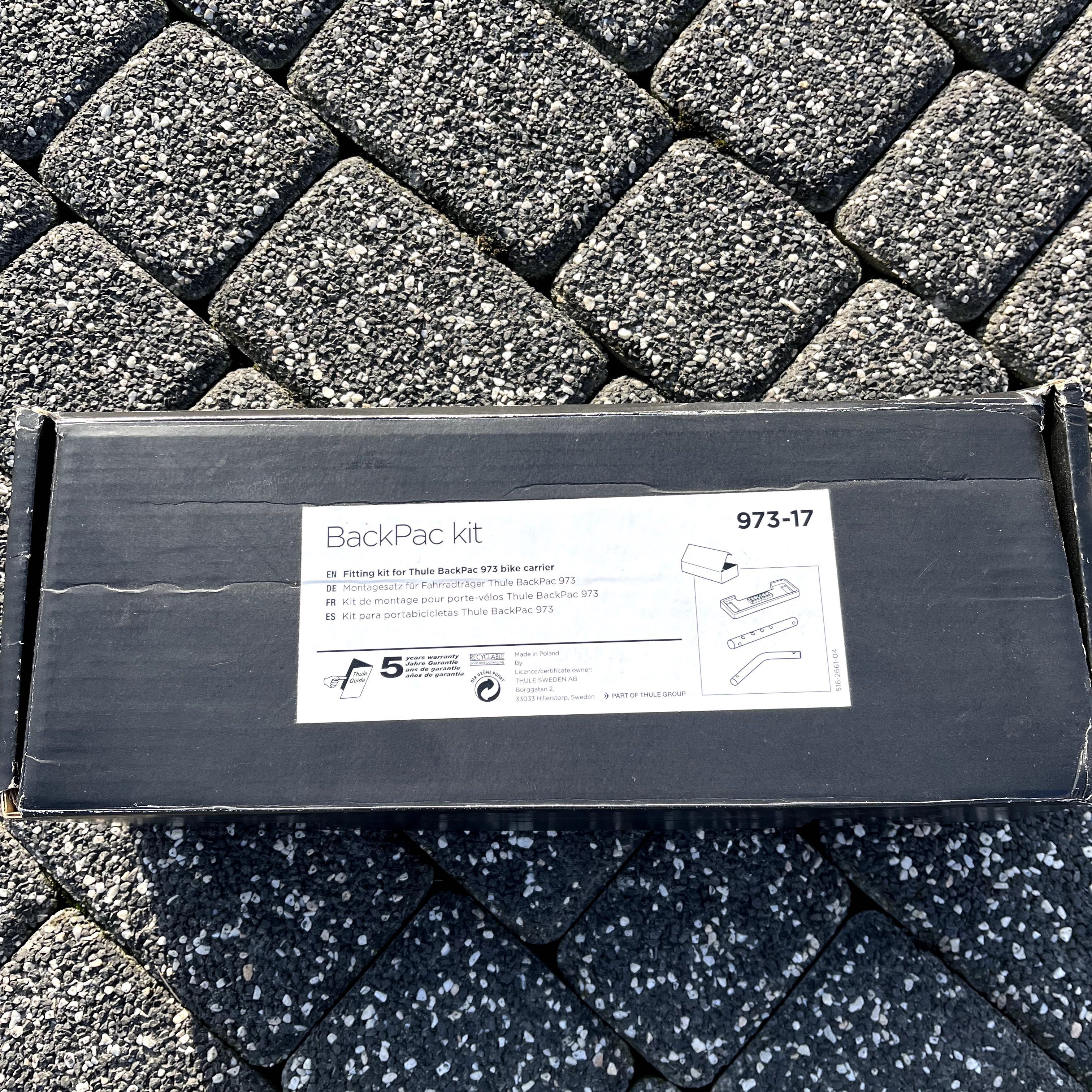 Bagażnik na 2 rowery na klapę Thule Backpac 973