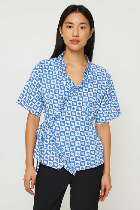 Damska bluzka YAS, rozmiar S, bawełna